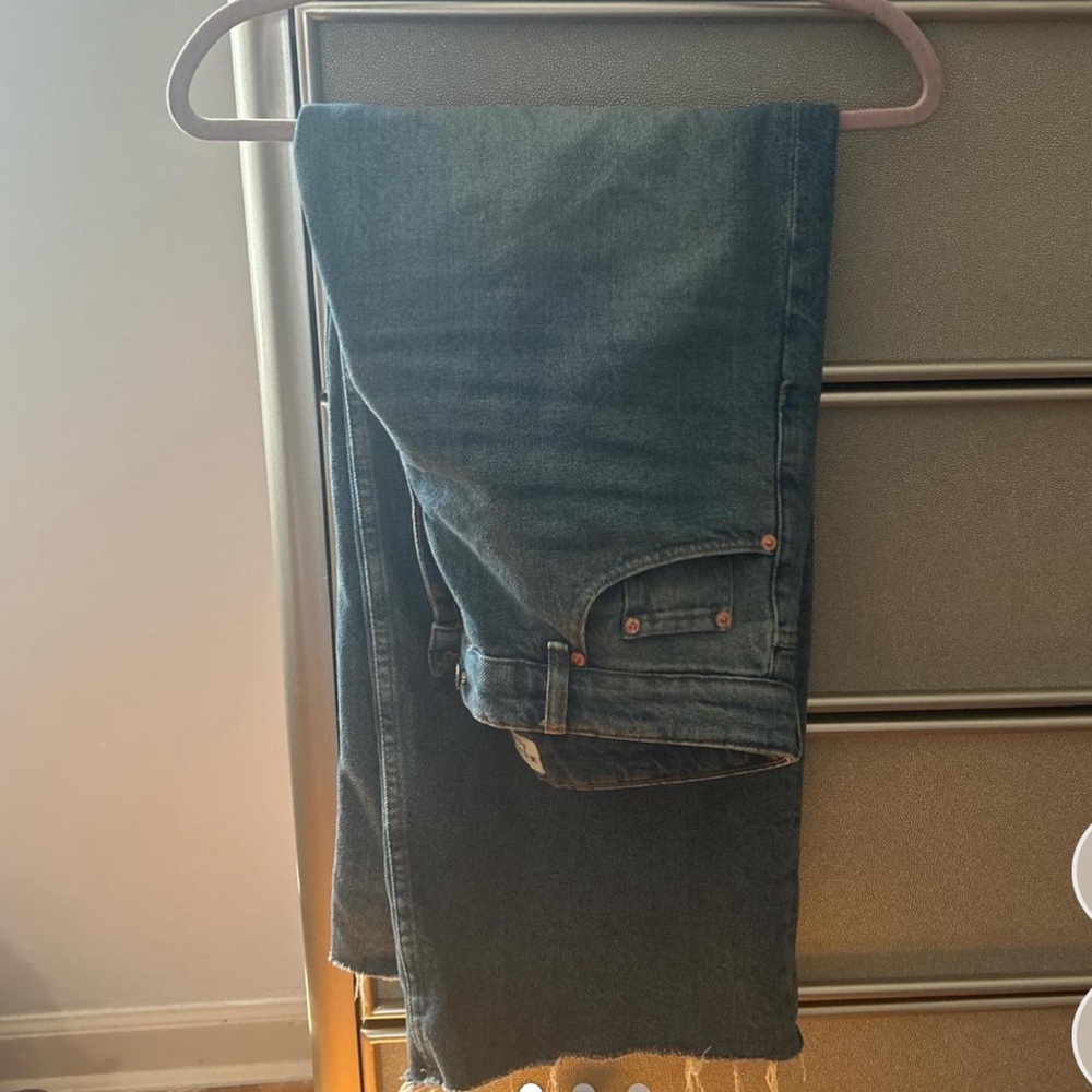 motel rocks low rise wide leg roomy jeans